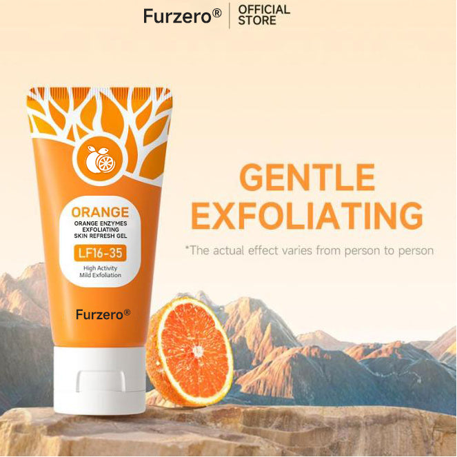 🕒Final 3 Hours–60% Off!🕒Furzero® Orange Enzyme Exfoliating Gel — The Gentle Miracle Your Skin Has Been Crying Out For