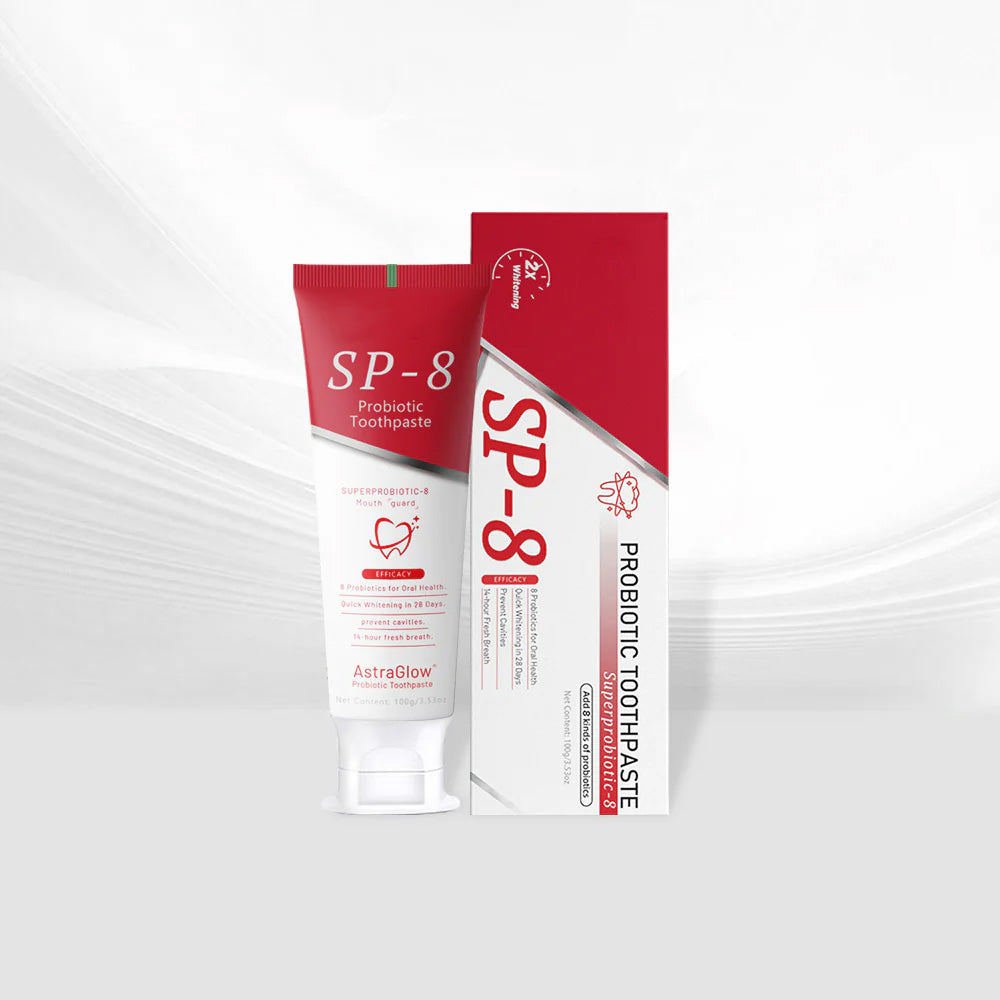 🕒SP-8 Hydroxyapatite and Probiotic Whitening Toothpaste