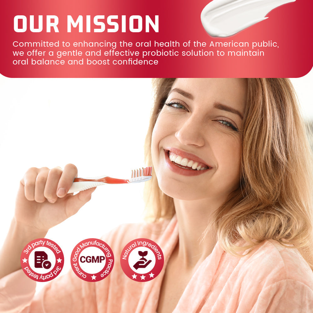 🕒SP-8 Hydroxyapatite and Probiotic Whitening Toothpaste