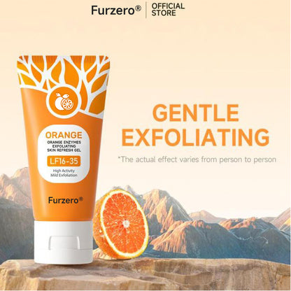 🕒Final 3 Hours–60% Off!🕒Furzero® Orange Enzyme Exfoliating Gel — The Gentle Miracle Your Skin Has Been Crying Out For