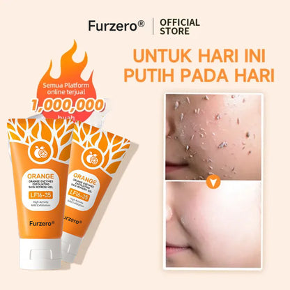 🕒Final 3 Hours–60% Off!🕒Furzero® Orange Enzyme Exfoliating Gel — The Gentle Miracle Your Skin Has Been Crying Out For