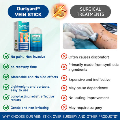 🧖‍♀️Targets Varicose Veins, Spider Veins, Leg Swelling, and Leg Fatigue. Ourlyard® Varicose Vein Stick Delivers Incredible Relief. Don't Miss 30% Off Today!