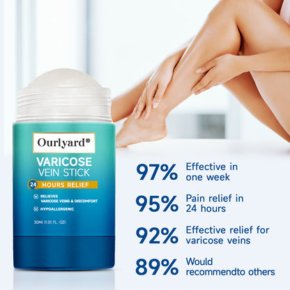 🧖‍♀️Targets Varicose Veins, Spider Veins, Leg Swelling, and Leg Fatigue. Ourlyard® Varicose Vein Stick Delivers Incredible Relief. Don't Miss 30% Off Today!