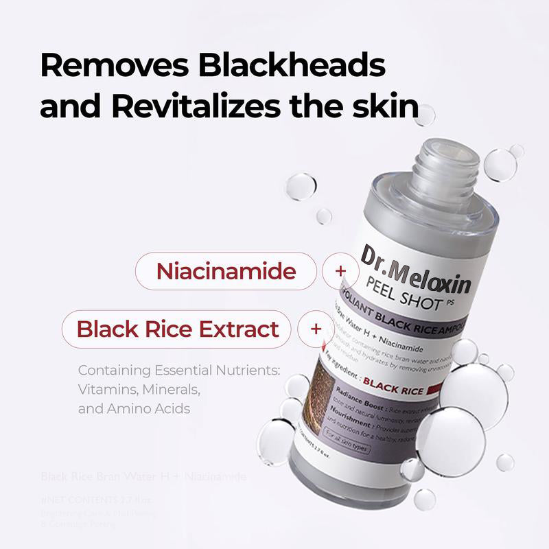 🕒PeelShot Glow Rice Ampoule Duo