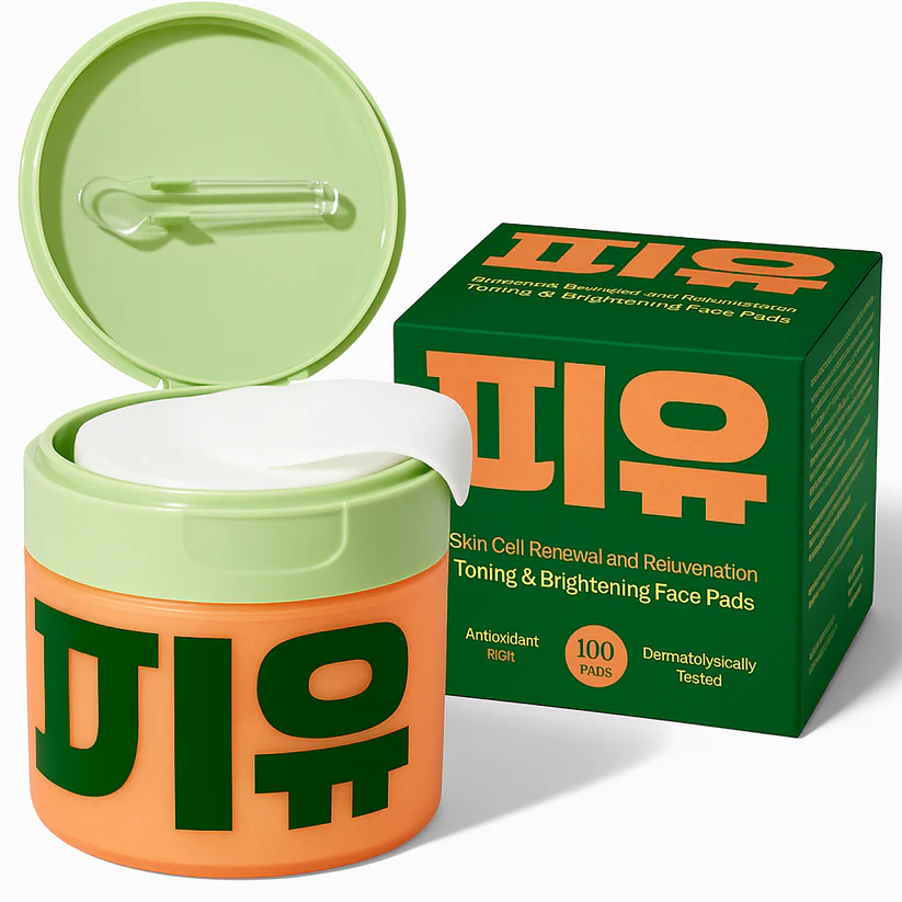 🕒Korean Anti-Aging Toner Pads – Fades Dark Spots & Wrinkles Fast (100 Pads)