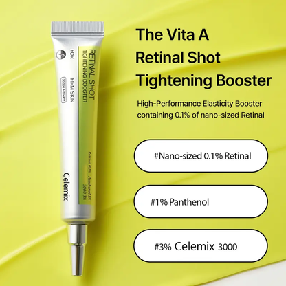 🕒[Celemix Official] Vita A Retinal Firming Enhancer | Repairs wrinkles and fine lines and tightens skin | Makes skin smoother in seven days