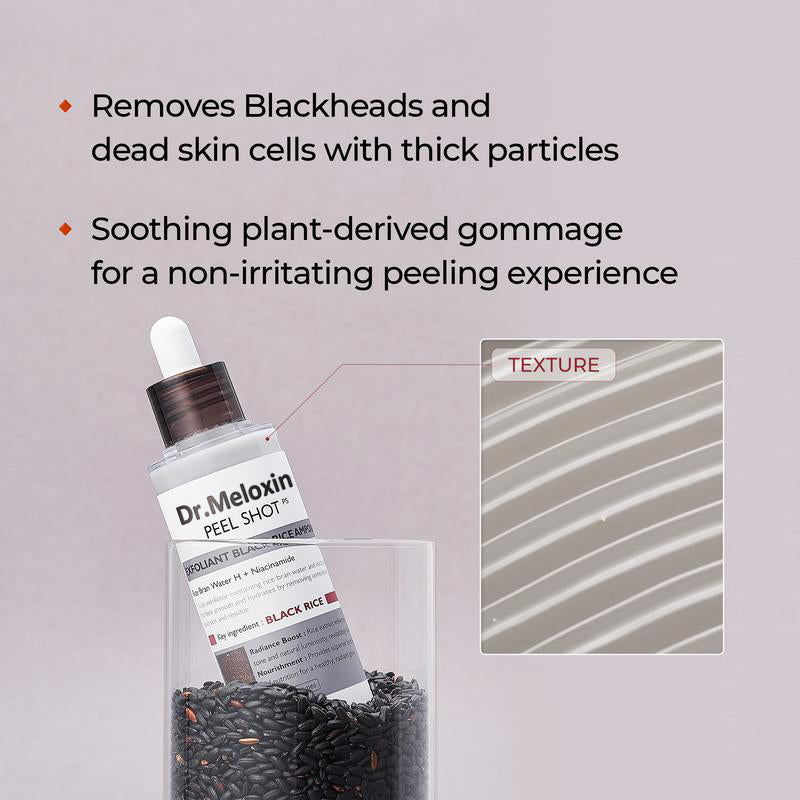 🕒PeelShot Glow Rice Ampoule Duo