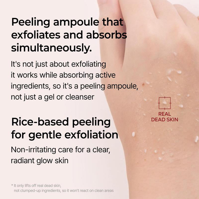 🕒PeelShot Glow Rice Ampoule Duo