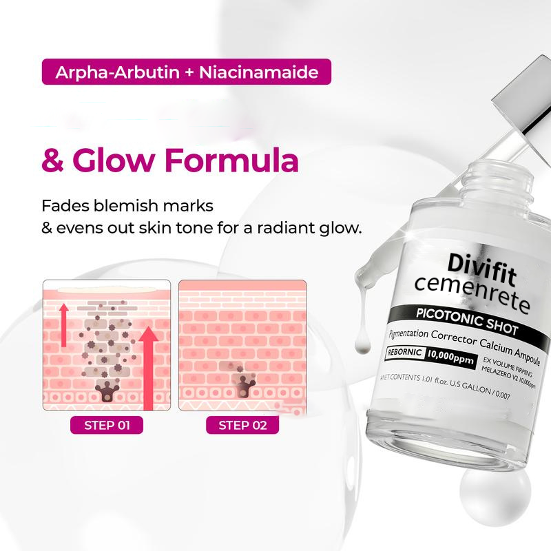 [Divifit]🕒Lumi Pore & Spot Care Duo | Shrinks Pores & Fades Blemish Marks | Cyano Pink Spicule Serum + Picotonic Shot Ampoule  [🕒Limited Time Offer]