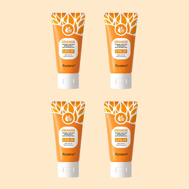 🕒Final 3 Hours–60% Off!🕒Furzero® Orange Enzyme Exfoliating Gel — The Gentle Miracle Your Skin Has Been Crying Out For