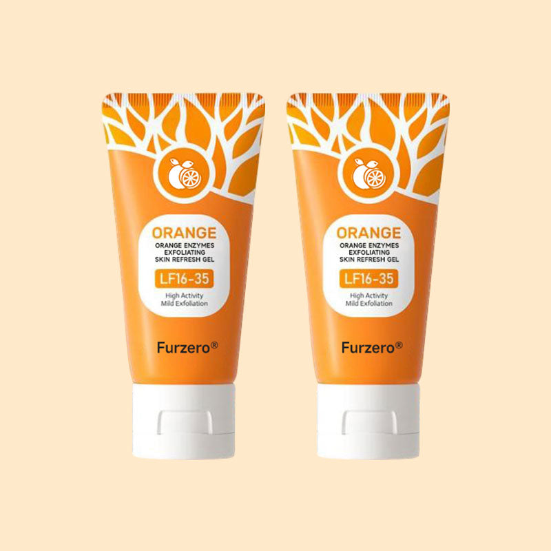 🕒Final 3 Hours–60% Off!🕒Furzero® Orange Enzyme Exfoliating Gel — The Gentle Miracle Your Skin Has Been Crying Out For
