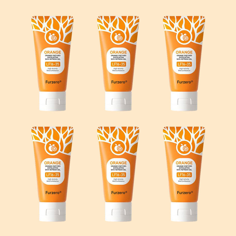 🕒Final 3 Hours–60% Off!🕒Furzero® Orange Enzyme Exfoliating Gel — The Gentle Miracle Your Skin Has Been Crying Out For