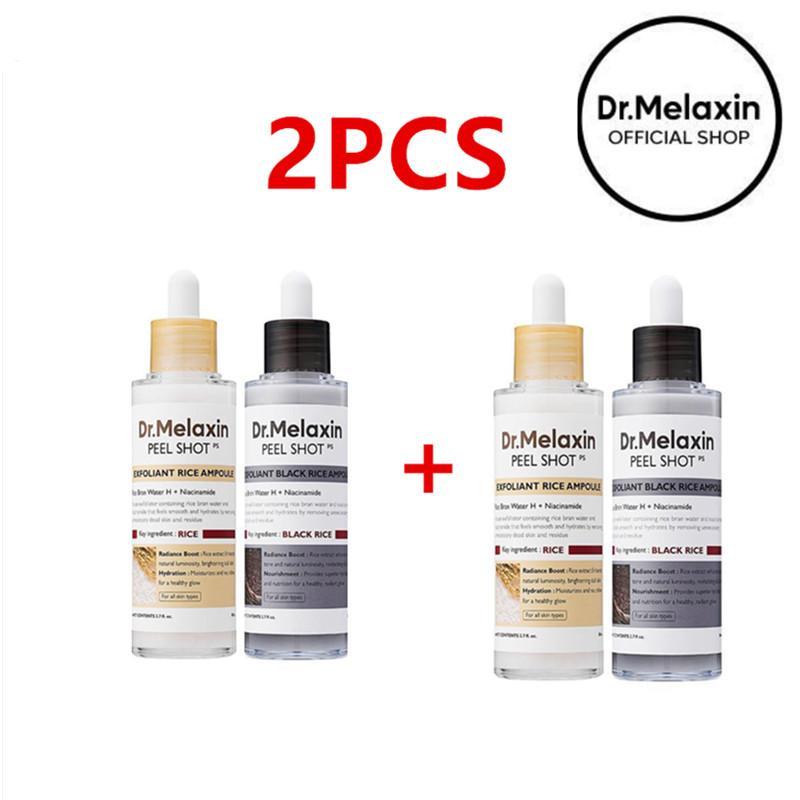 🕒PeelShot Glow Rice Ampoule Duo