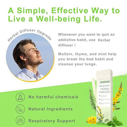 🕒Final 3 Hours: 60% OFF🕒 Mullein Relaxation Stick – Soothes Lungs, Detoxifies, Freshens Breath